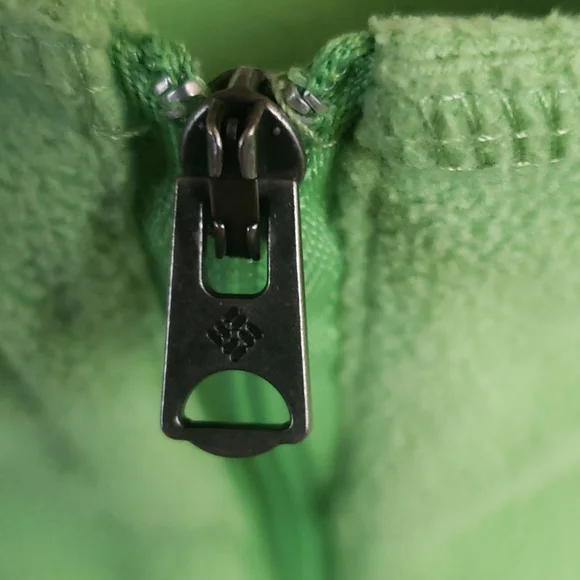 Columbia Fleece pullover size L-lime green - Picture 3 of 5